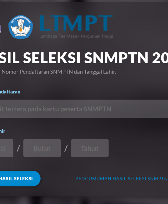 Pengumuman Hasil SNMPTN 2021