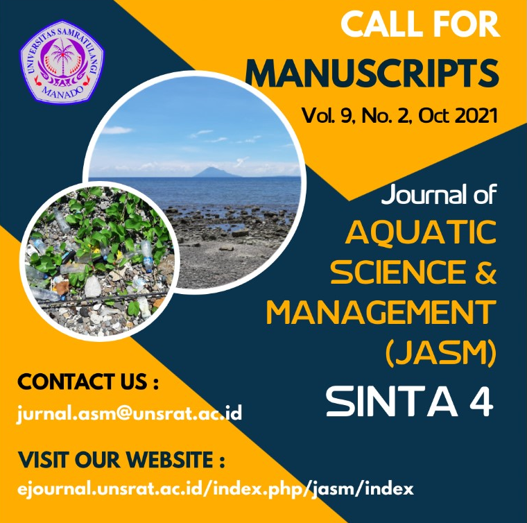 Jurnal of Aquatic Science & Management
